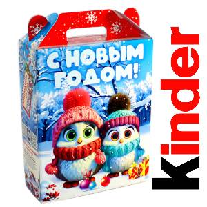 Детский подарок на Новый Год в жестяной упаковке весом 830 грамм по цене 3297 руб в Астрахани